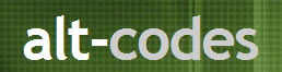 alt codes