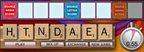scrabble sprint