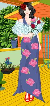 WOMEN & FLOWERS DRESS UP