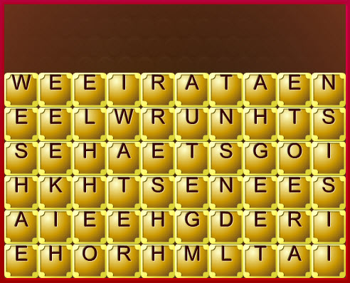 word blocks